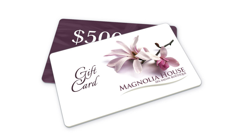 spa gift cards